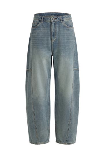 PINXIT Jeans light blue Wide/ Loose Fit