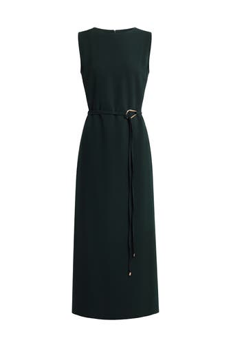 PINXIT Casual-Kleid dark emerald