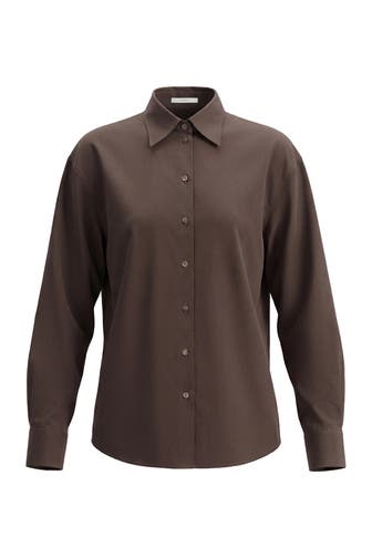 PINXIT Casual-Bluse taupe
