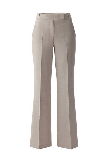 PINXIT Stoffhose beige melange Flared