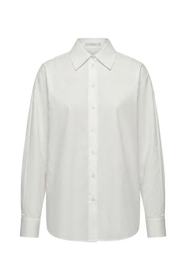 PINXIT Casual-Bluse white