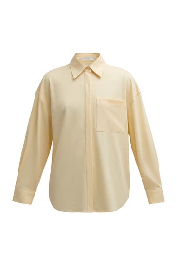 PINXIT Casual-Bluse light yellow