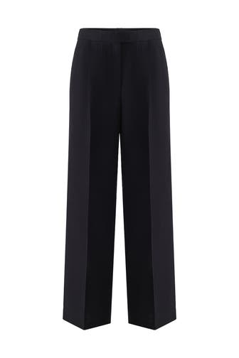 PINXIT Stoffhose black Straight