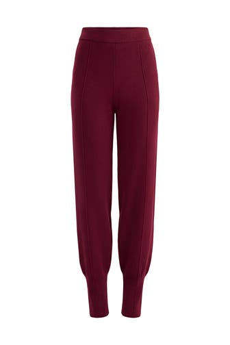 PINXIT Stoffhose cherry Tapered