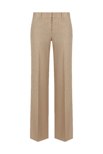 PINXIT Stoffhose beige Wide/ Loose Fit