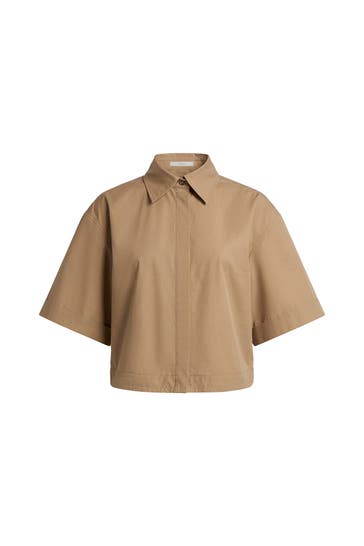 PINXIT Casual-Bluse sand