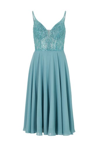 HEY KYLA Kleid sea blue