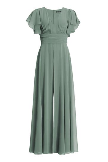 SWING Jumpsuit deep slate Straight