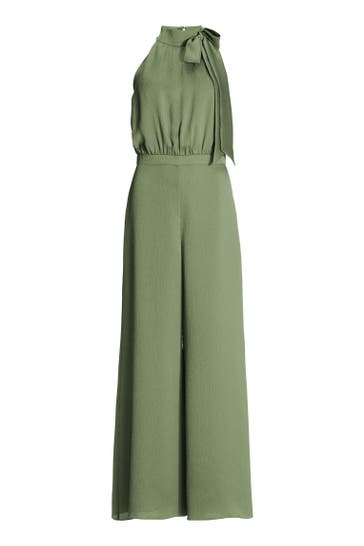 SWING Jumpsuit matcha green Straight