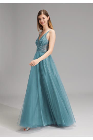 HEY KYLA Kleid slate blue