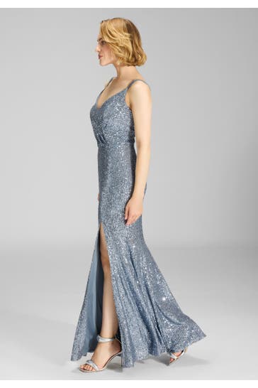 SWING Kleid ice blue