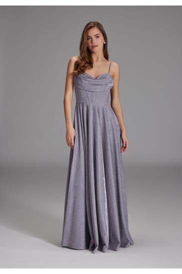 HEY KYLA Kleid misty violet