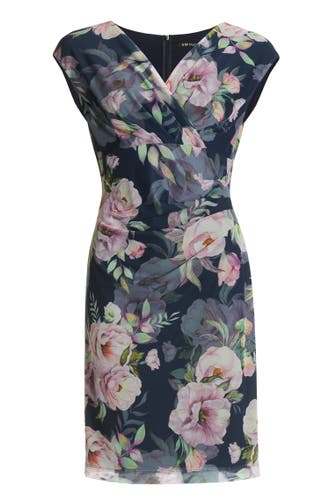 SWING Kleid navy / multi