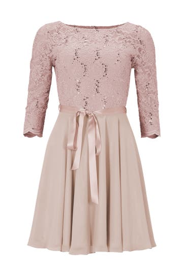 SWING Kleid peach blush