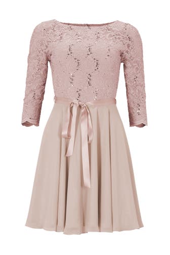 SWING Kleid peach blush