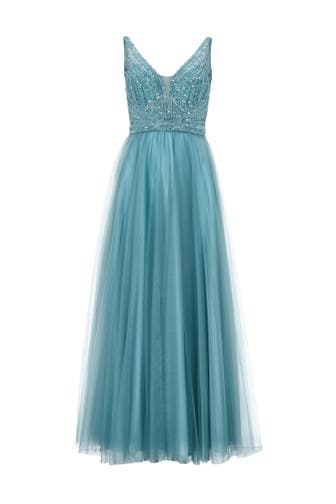 HEY KYLA Kleid slate blue