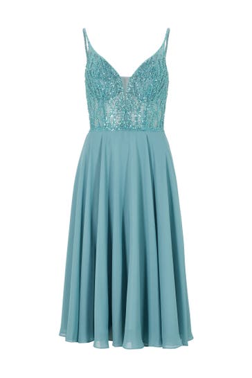 HEY KYLA Kleid sea blue