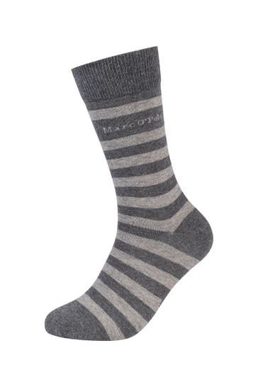 MARC O'POLO Socken dark grey melange