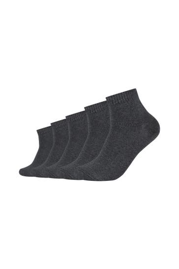 S.OLIVER Socken anthracite melange