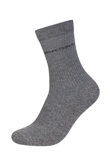 MARC O'POLO Socken dark grey melange