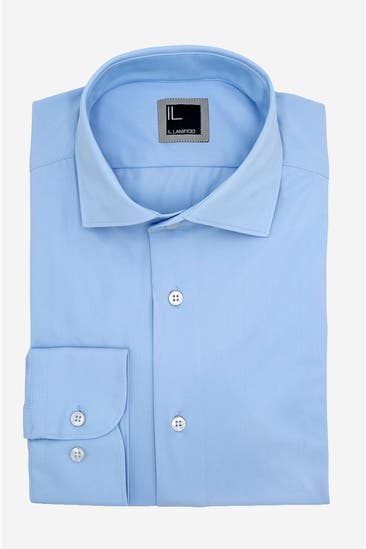 IL LANIFICIO Longsleeve hellblau