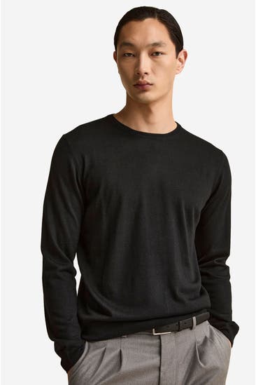 IL LANIFICIO Pullover schwarz