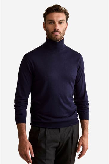 IL LANIFICIO Pullover mitternachtsblau