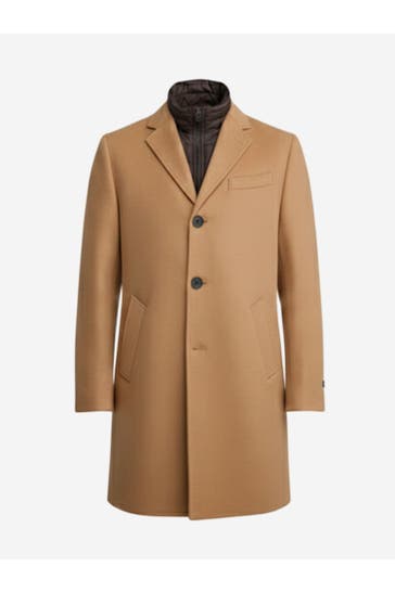 IL LANIFICIO Cappotto in lana e cashmere - CAMMELLO