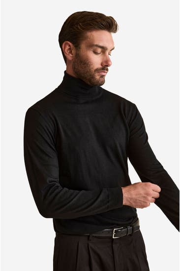 IL LANIFICIO Pullover schwarz