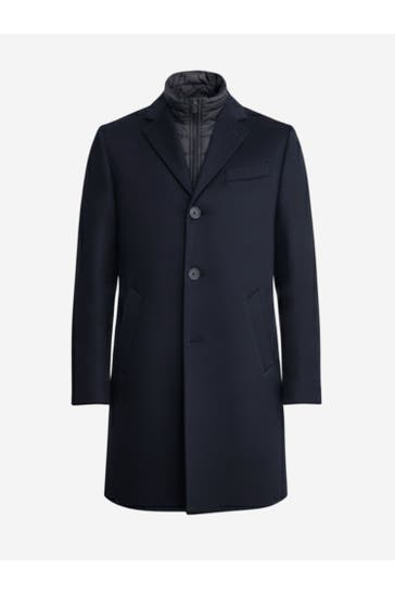 IL LANIFICIO Cappotto in lana e cashmere - BLU