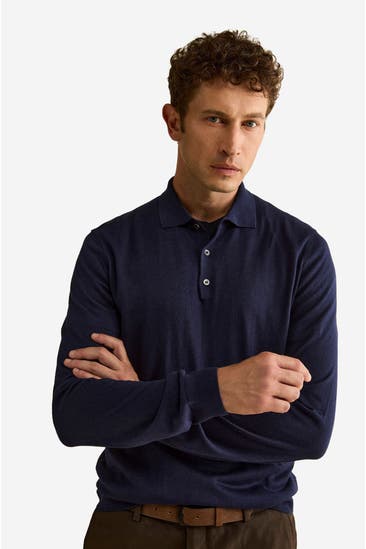 IL LANIFICIO Pullover mitternachtsblau