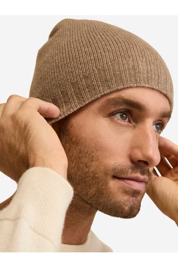 IL LANIFICIO Mütze beige-braun