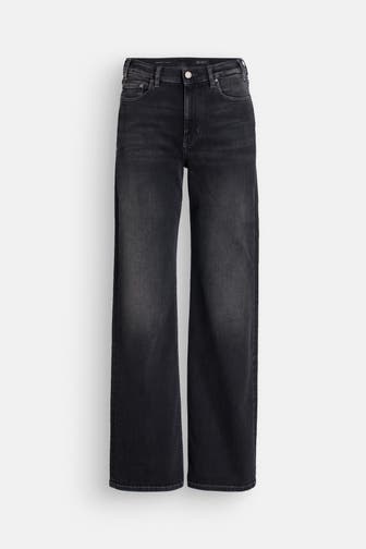 AG ADRIANO GOLDSCHMIED Jeans schwarz wide