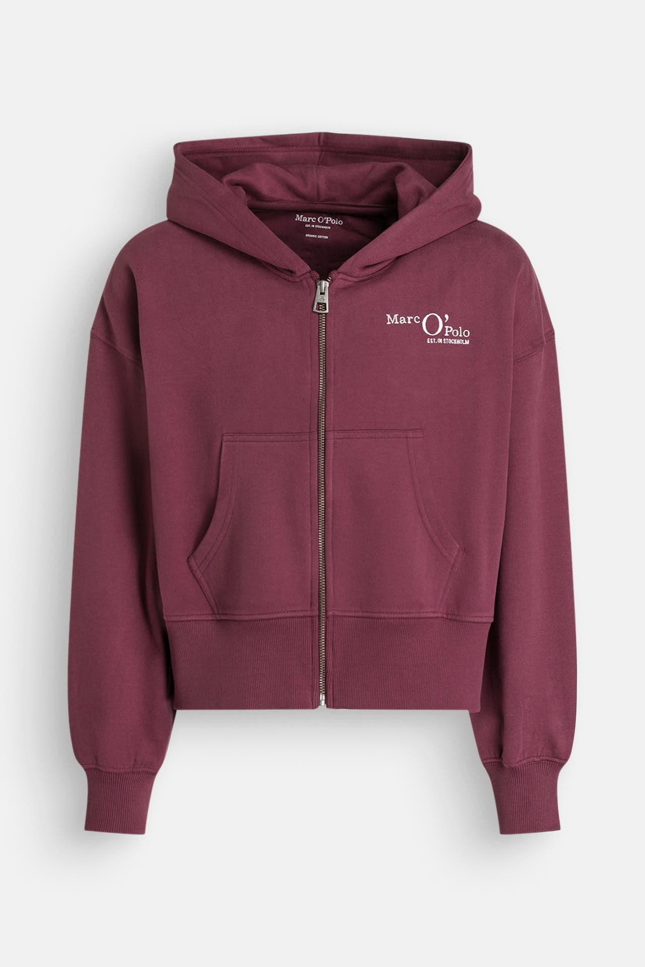 MARC O'POLO Sweatjacke aubergine, Bild 1