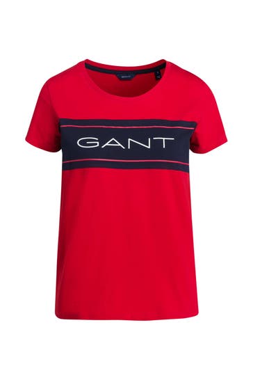 GANT T-Shirt rot