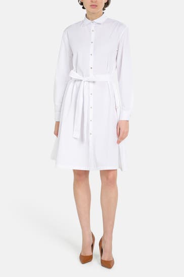 LA MARTINA Blusenkleid 'Yaira' weiß