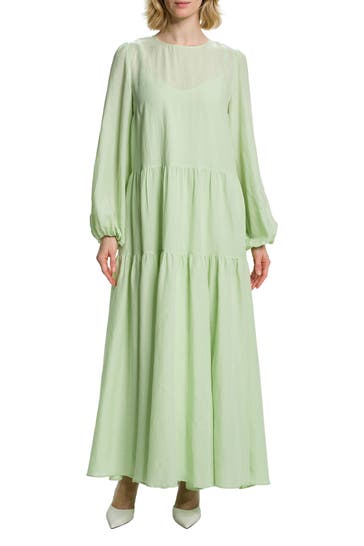 IVY OAK Maxikleid pastellgrün