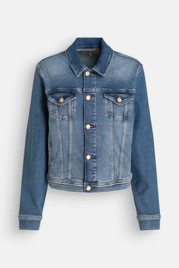 7 FOR ALL MANKIND - Jeansjacke blau