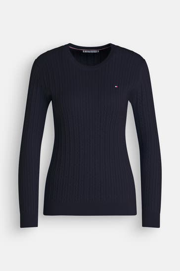 TOMMY HILFIGER Strickpullover navy