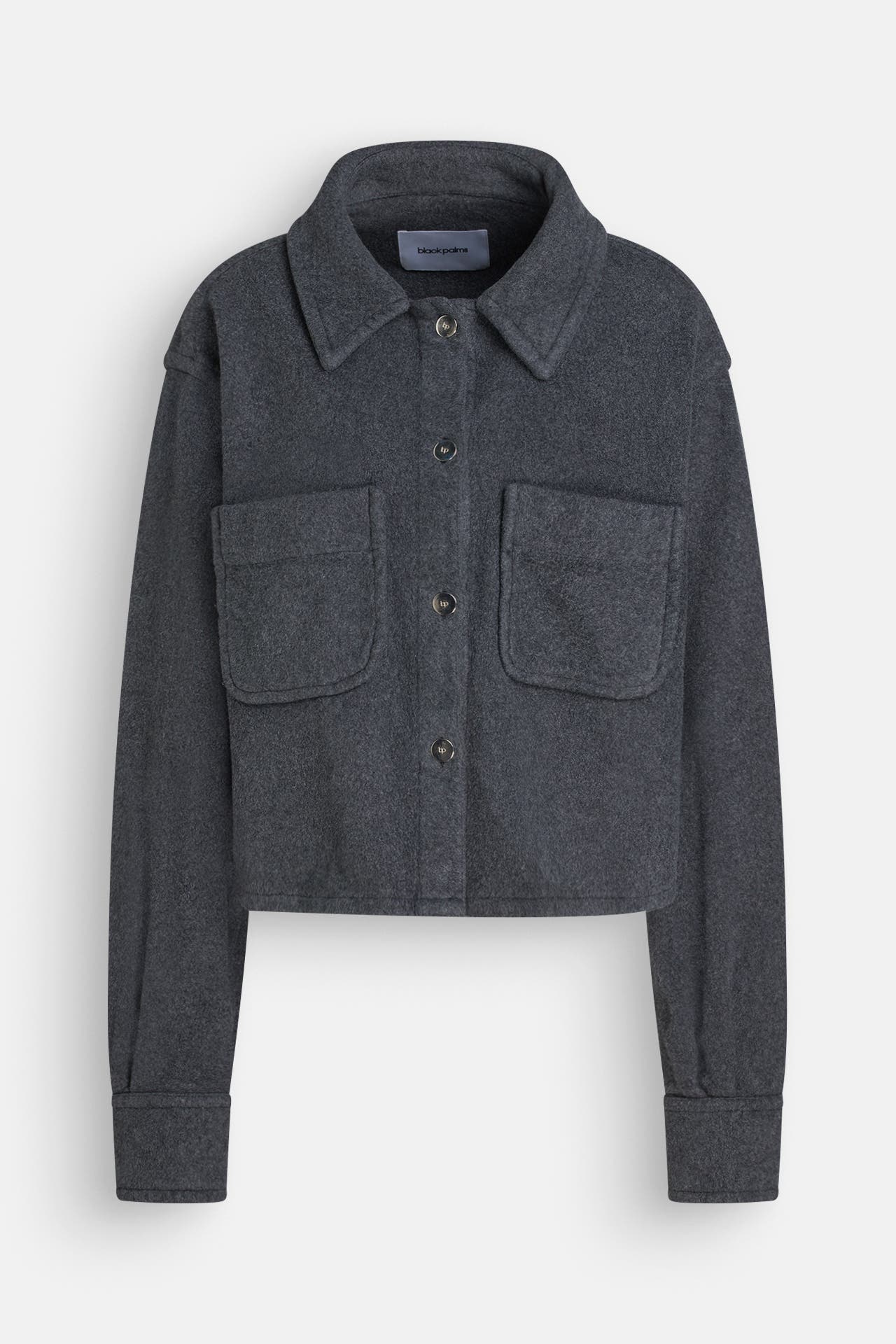 BLACK PALMS Fleecejacke 'Sienna' dunkelgrau, Bild 1
