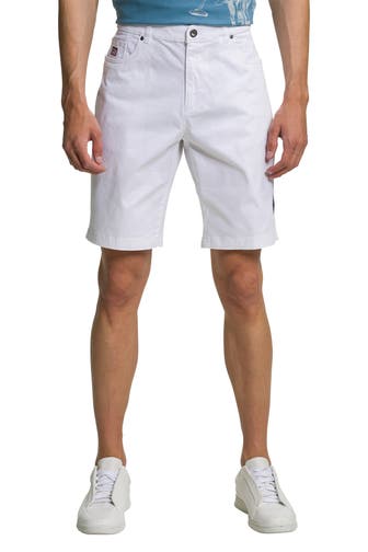 U.S. POLO ASSN. Chino-Shorts 'Abel' weiß