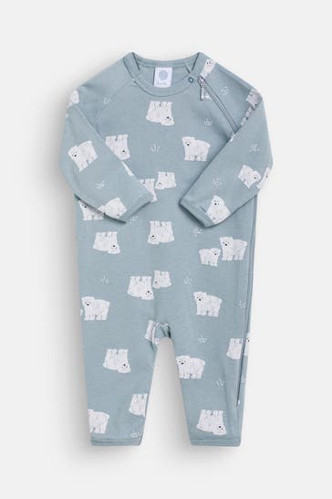 SANETTA Strampler gemustert