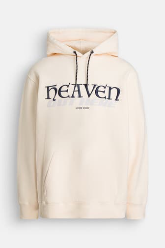 WOOD WOOD Hoodie lachs