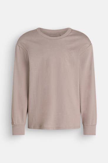 NAME IT - Longsleeve taupe