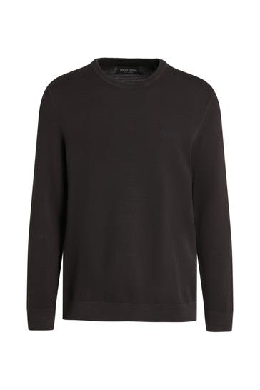 MARC O'POLO Strickpullover dunkelbraun