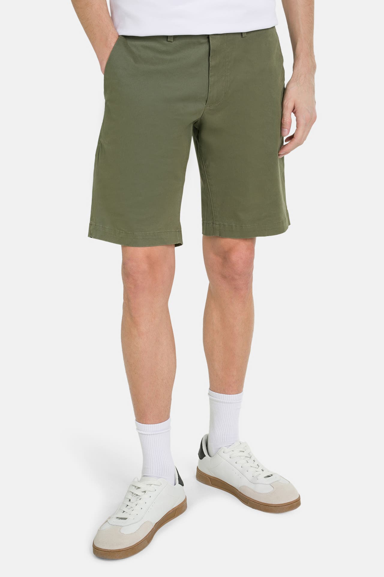 TOMMY HILFIGER Chino-Shorts 'Brooklyn' oliv, Bild 1