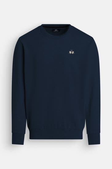LA MARTINA Sweatshirt dunkelblau
