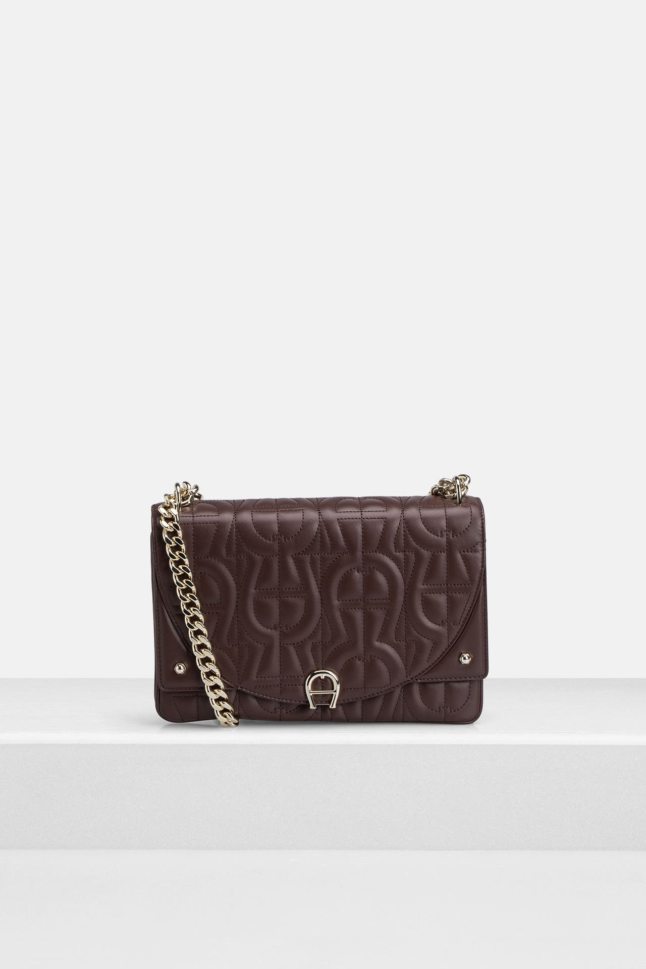 AIGNER Handtasche 'Diadora' dunkelbraun, Bild 1