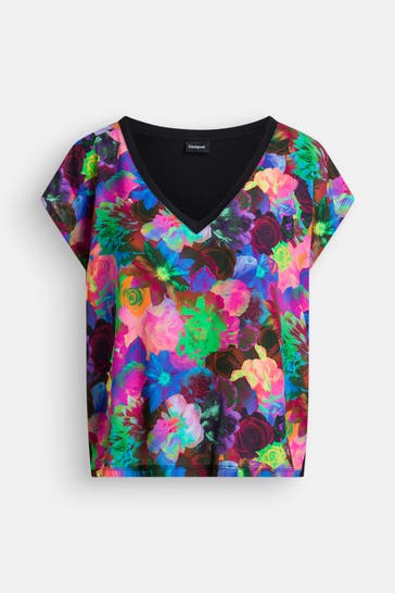 DESIGUAL Blusenshirt 'Zaida' gemustert