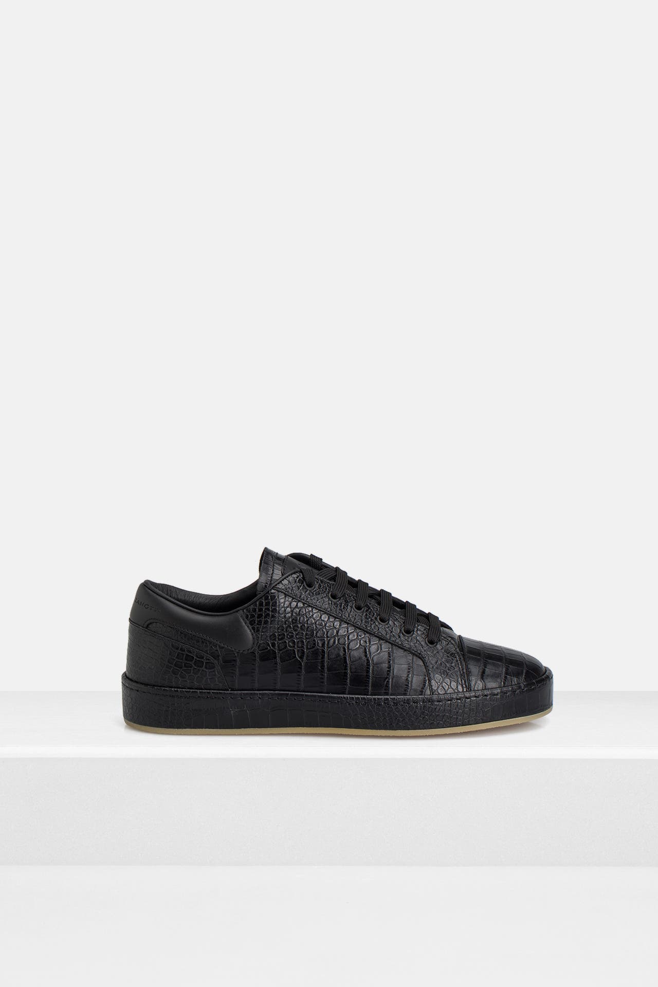 GIUSEPPE ZANOTTI Sneaker schwarz croco, Bild 1